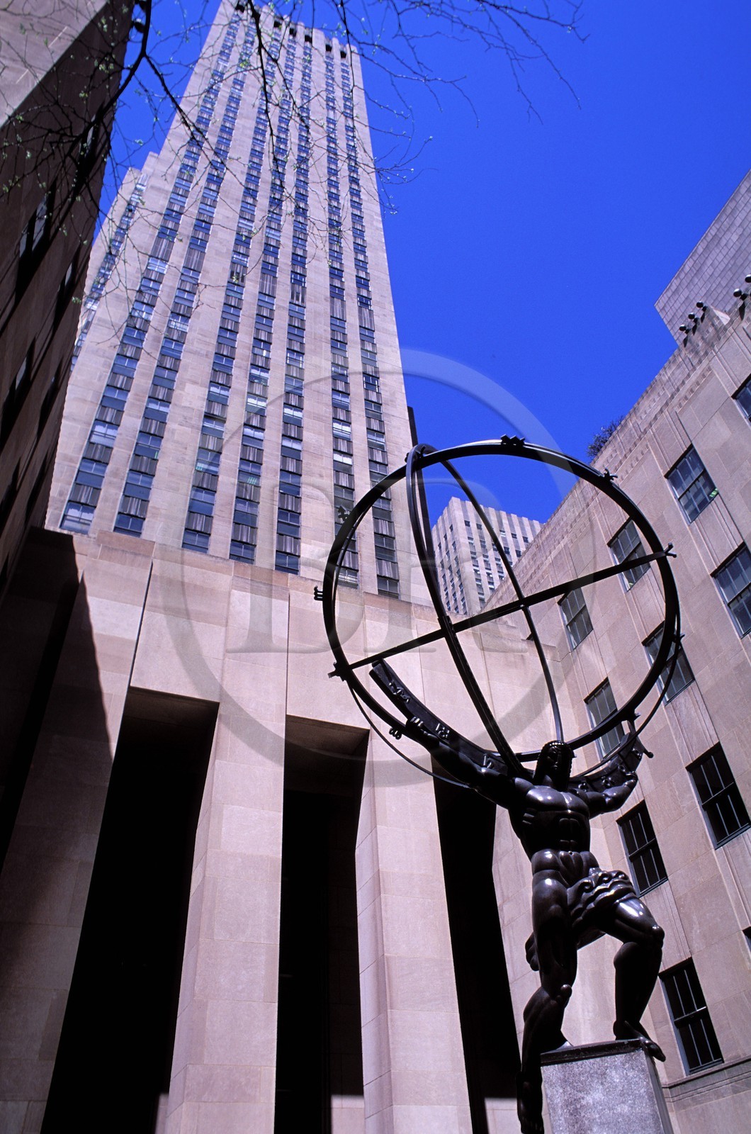 Etats-Unis, New York, Upper Midtown, Rockefeller Center International Building