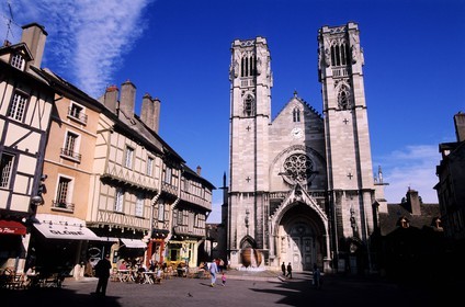 France, Saone et Loire, Châlon sur Saone, Saint Vincent cathedral