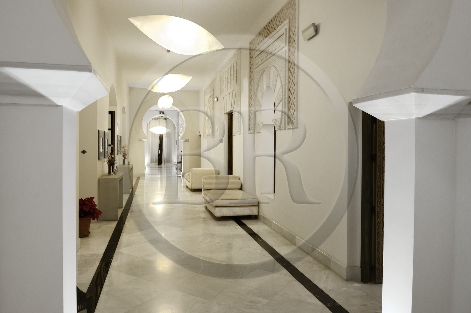 Espagne, Andalousie, Cordoue, hotel Hospes Palacio del Bailio