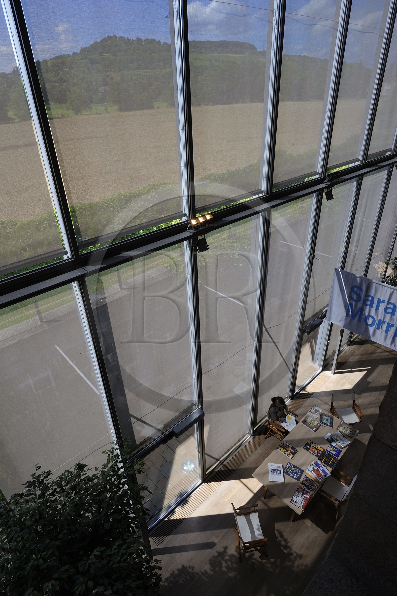 Suisse, Bâle, fondation Beyeler de l'architecte Renzo Piano