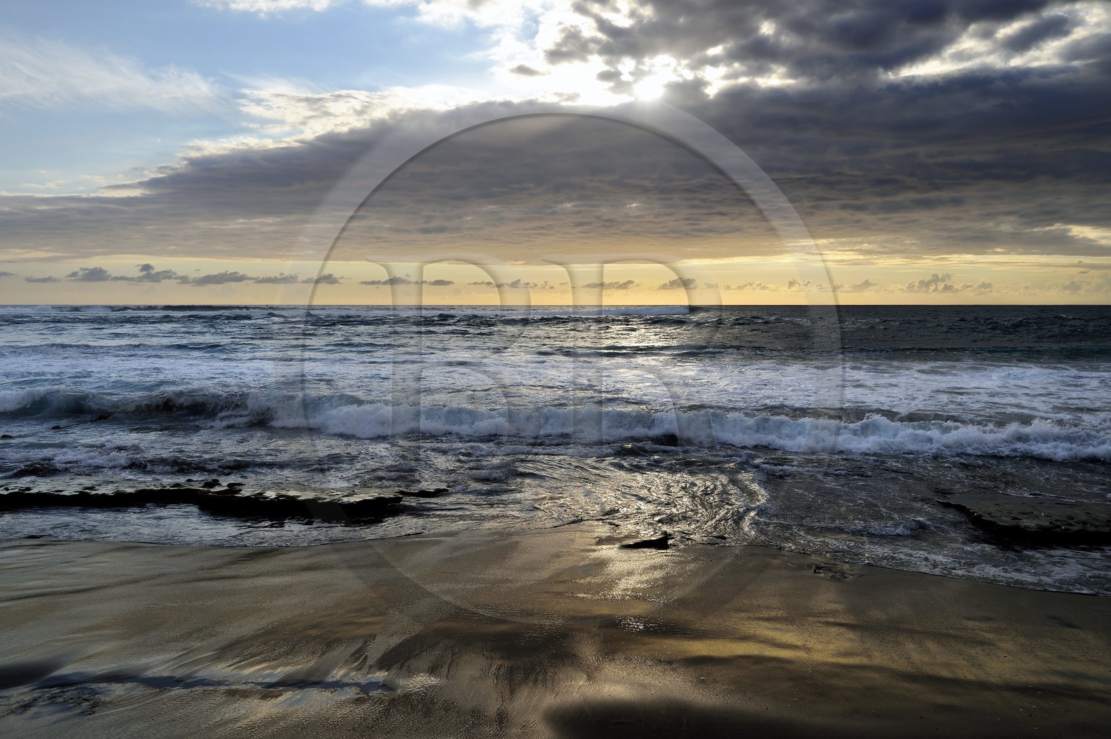 France, Reunion island (French overseas department), L'Etang Salé les Bains, the beach