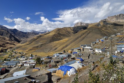 Azerbaïdjan, région de Quba (Guba), chaine de montagne du Grand Caucase, village de Khinalug (Xinaliq)