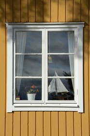 Suède, Västra Götaland, Iles Koster, Sydkoster, maison de Bergdalen